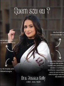 Publicação do Instagram apresentando Dra. Jéssica Kelly